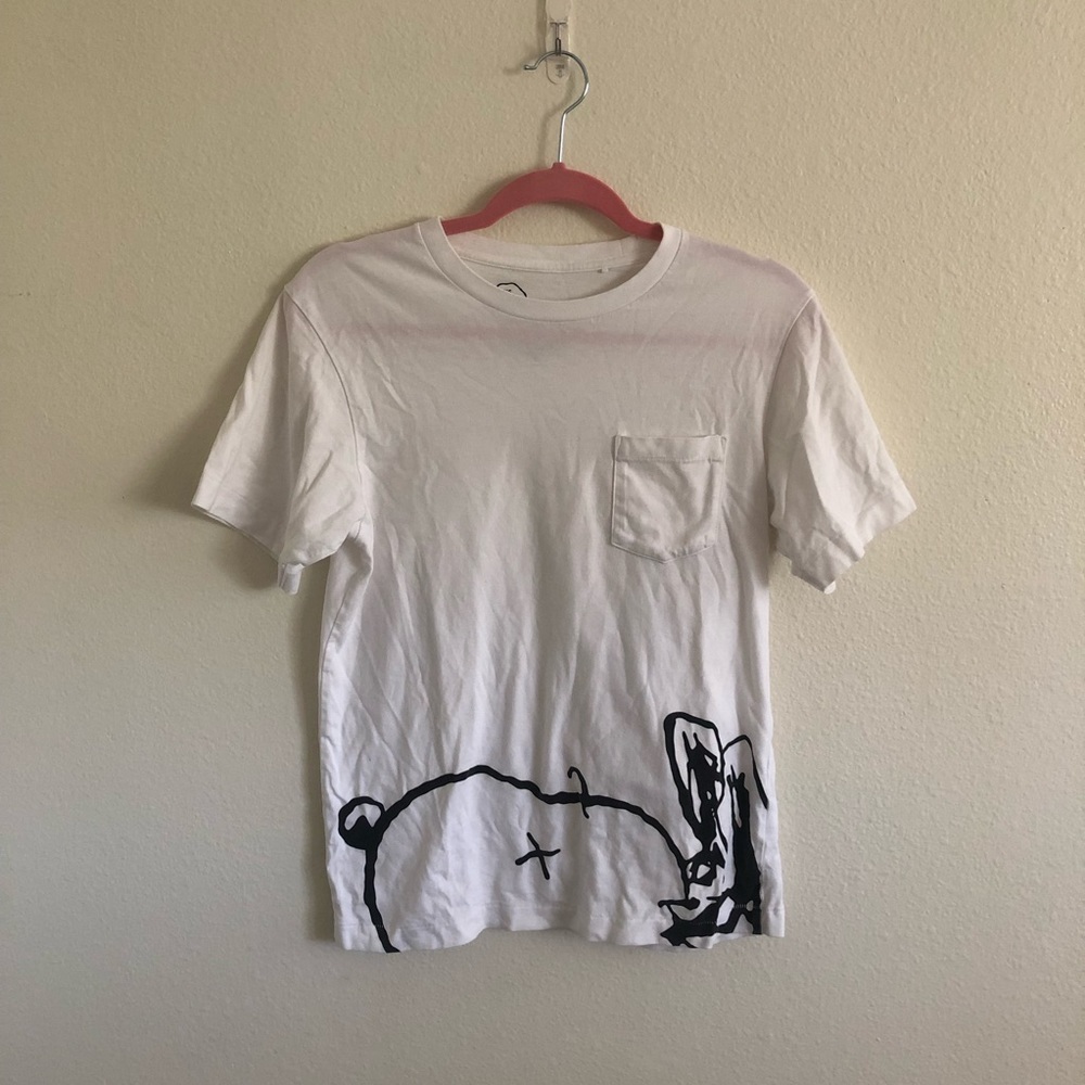KAWS x Uniqlo Snoopy Tee